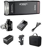 Amazon.com : Godox AD200Pro Pocket Flash 2.4G TTL Flash